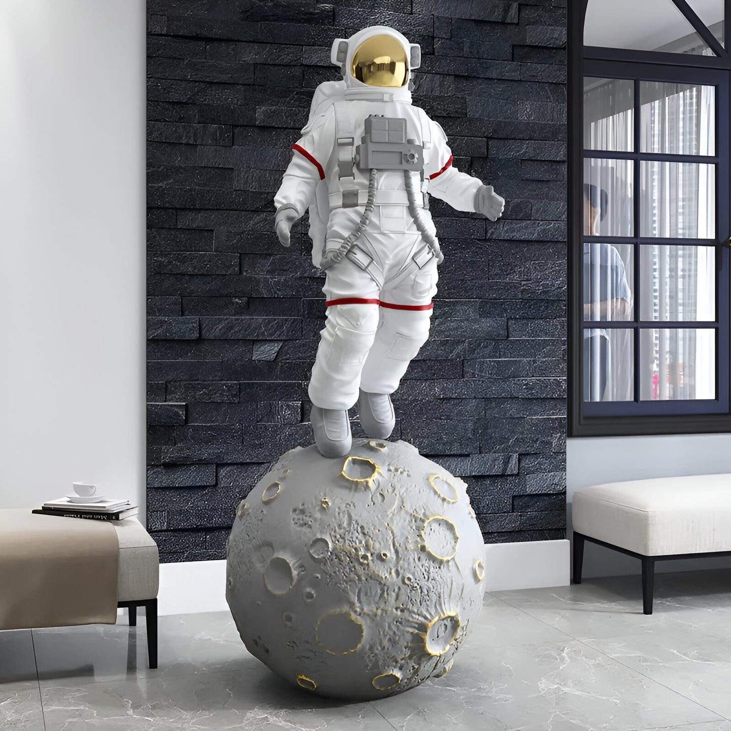 Lunar Explorer Astronaut Statue