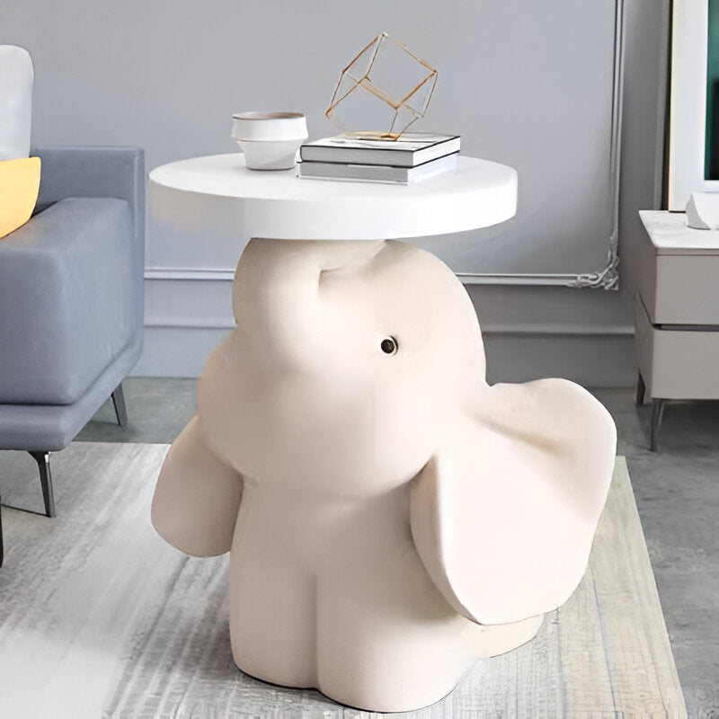 Cute Baby Elephant Side Table