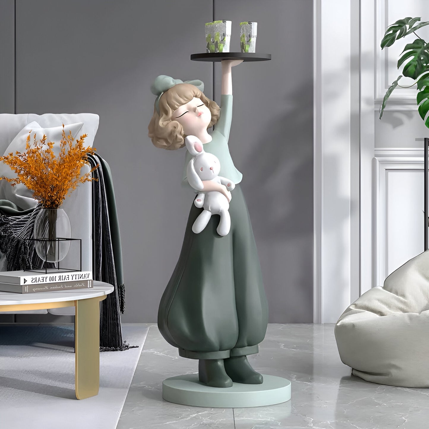 Grace Kitten High Side Table