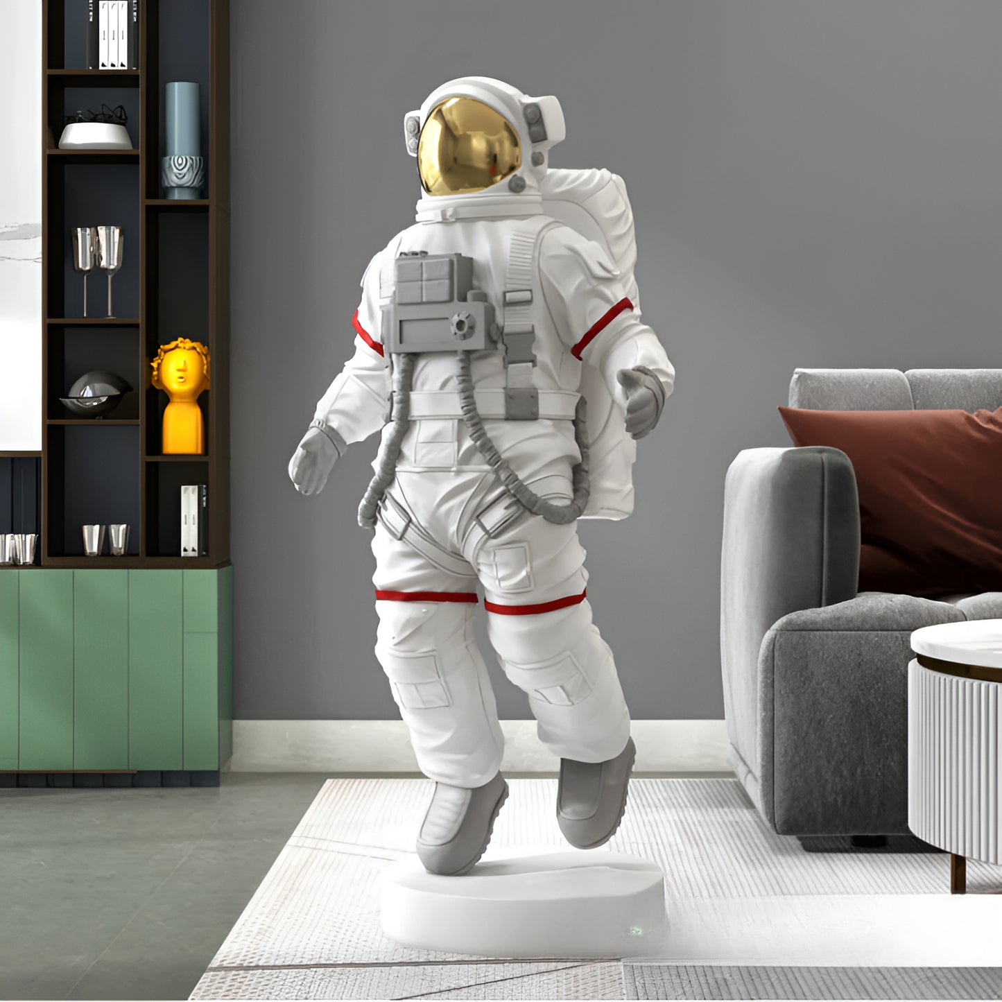 Standing Astronaut Statue