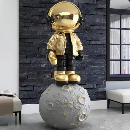 Lunar Explorer Tall Statue