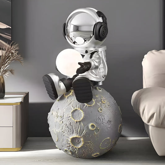 Cosmic Explorer Astronaut Moon Light